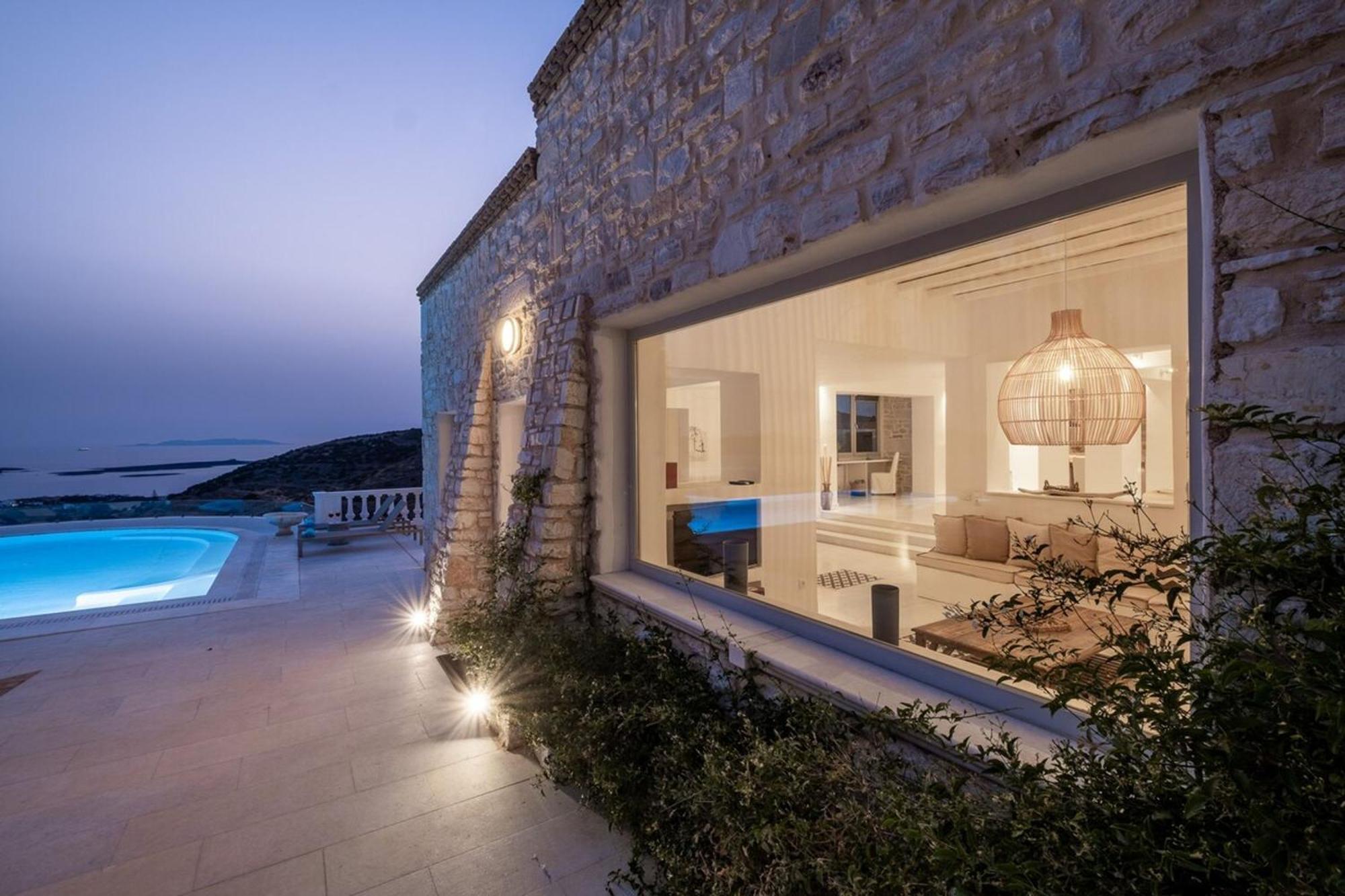 Luxury Villa Aethra -Island Living Paros- Bagian luar foto
